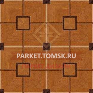 Художественный паркет Модули (мозайка) Мербау, Венге, Дуб
